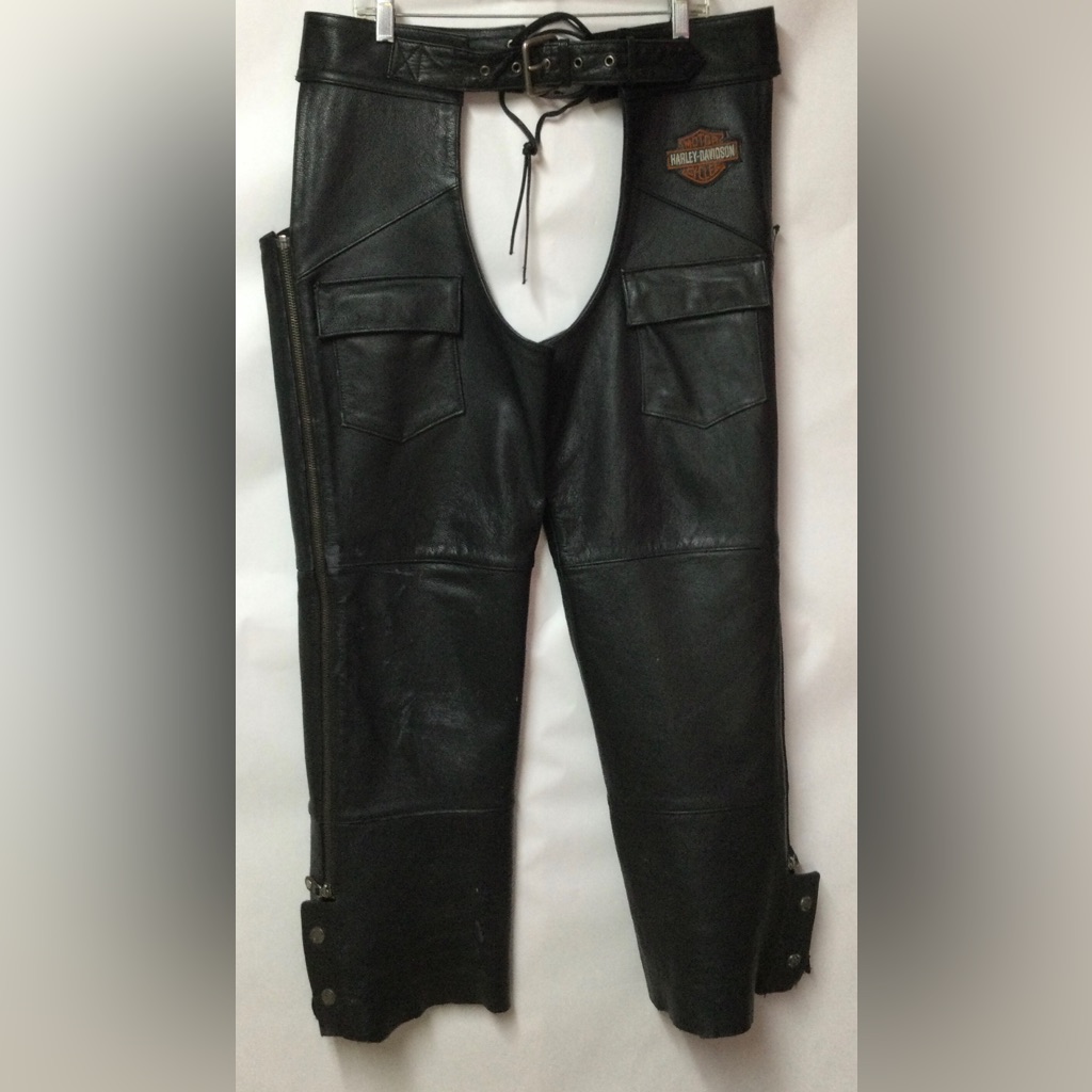 Harley-Davidson Leather Riding Chaps. Large